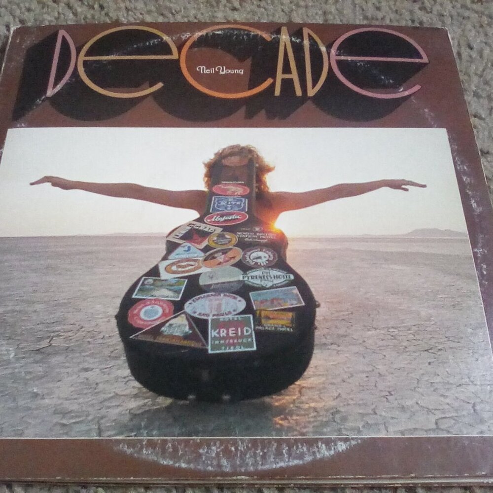 Neil Young Decade 3 Album Trifold